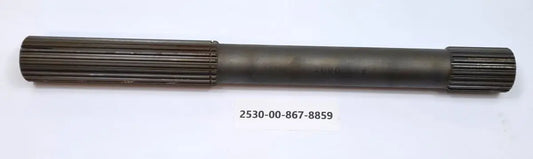 2530-00-867-8859 - Brake Control Shaft 23 Teeth, Carbon Steel, 15.87 inches - 5K463 - 10902232 US Army Tank Automotive Command battlegroup-raydon