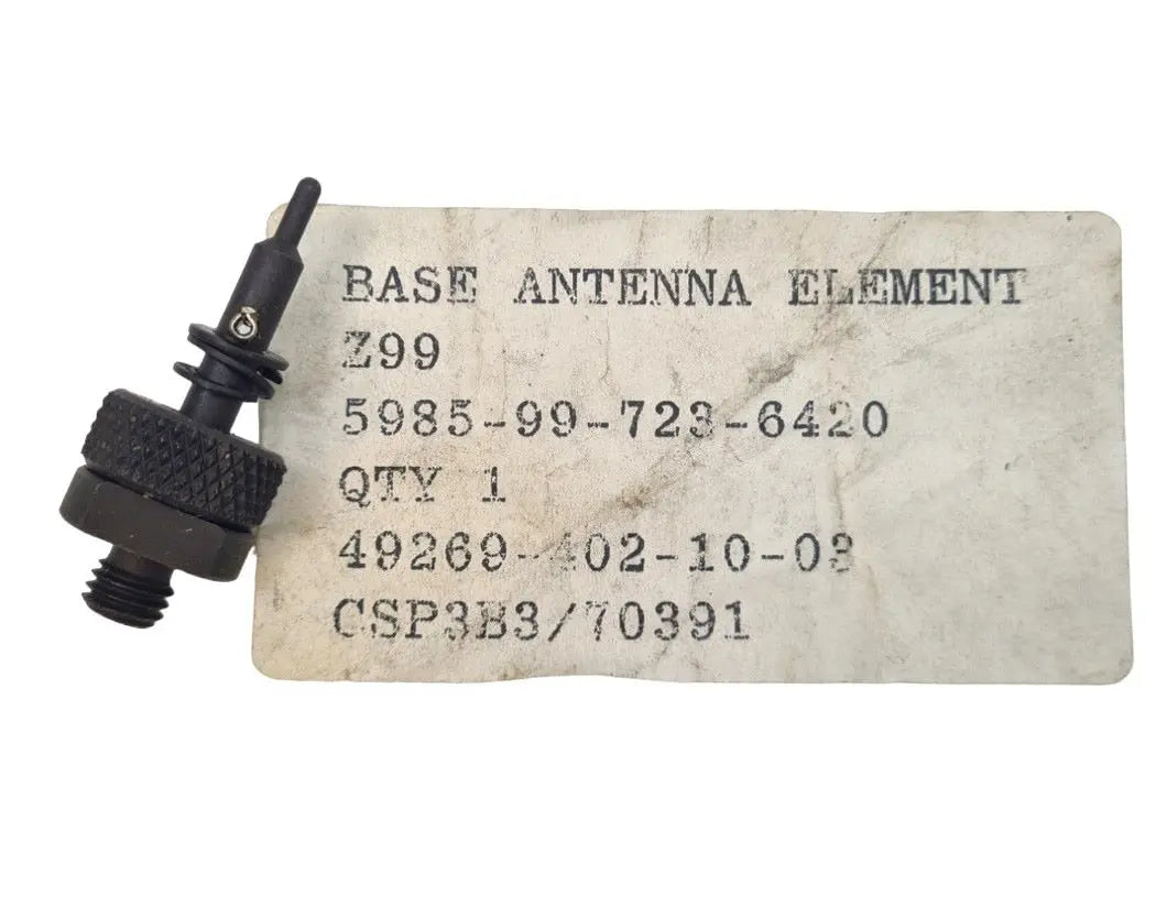 5985-99-723-6420- Base Antenna Element  Clansman PRC350/351/352 - Z99 - 49269-403-10 Racal BCC Ltd battlegroup-raydon