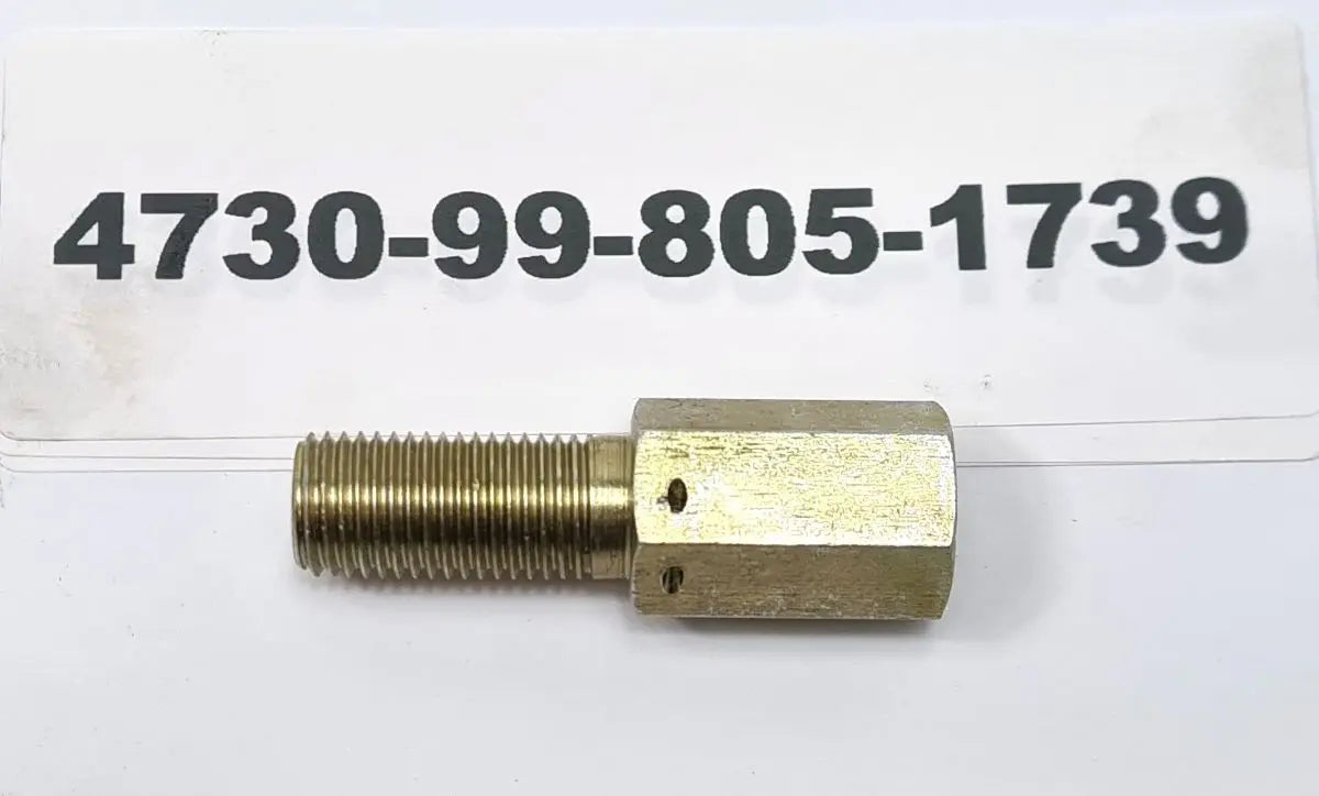 4730-99-805-1739 - Adaptor - straight pipe to tube - 3/8 inch UNF - Female Thread - FV617792 - LV3/LD Leyland Motors Ltd battlegroup-raydon