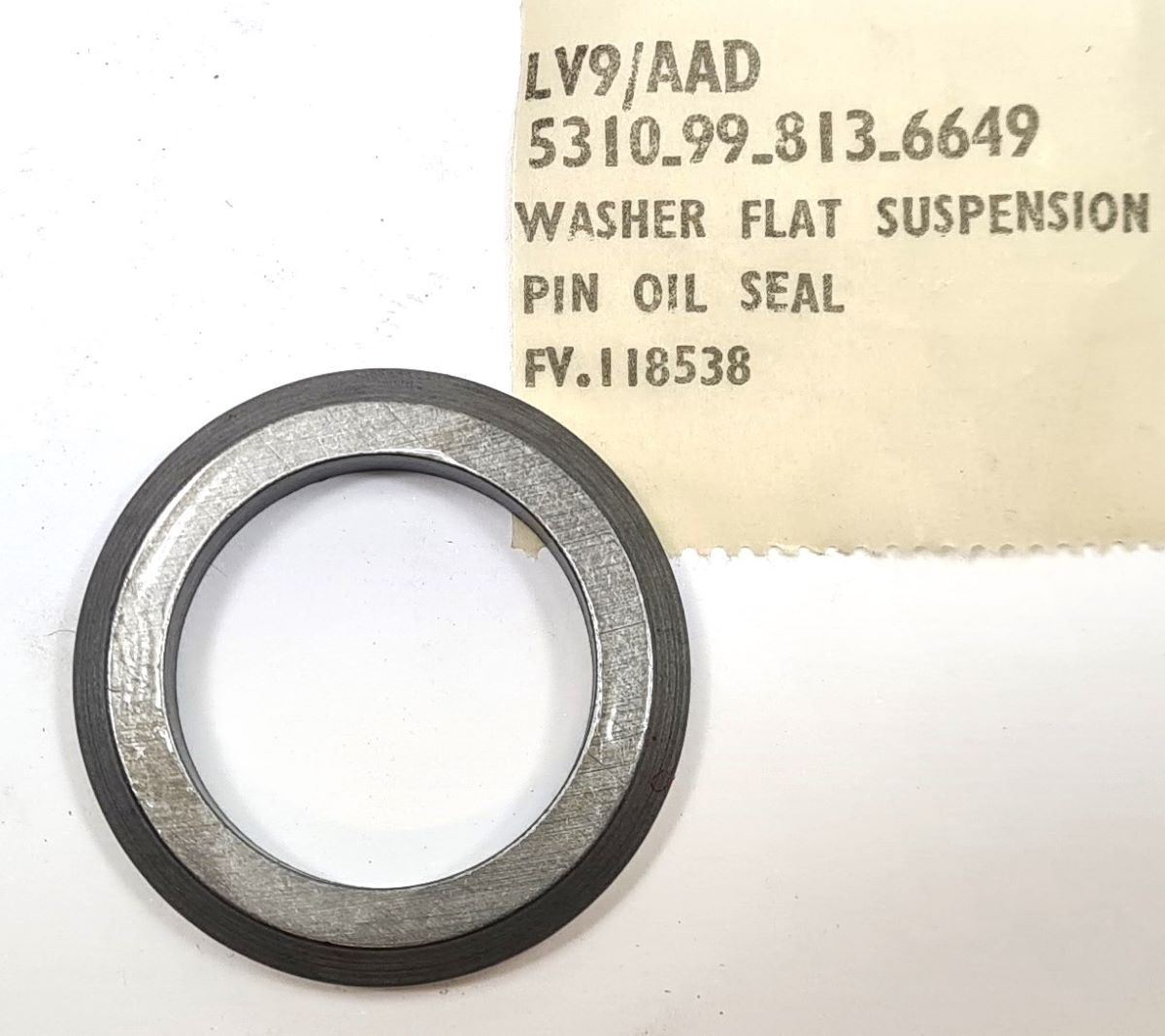 5310-99-813-6649 - Flat Washer Suspension Pin Oil Seal - FV118538	LV9/AAD - Alvis Ltd