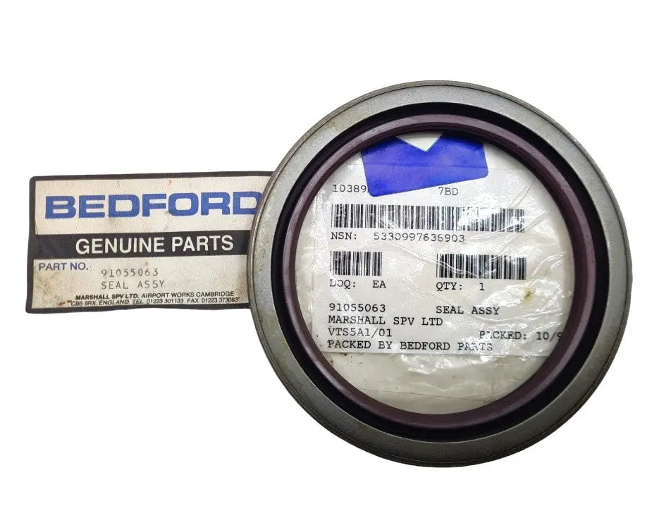 5330-99-763-6903 - Encased Hub Oil Seal - 100mm id - 130.44mm od - 14.3mm wide - 7BD - Bedford - 91055063 Bedford Genuine Parts battlegroup-raydon