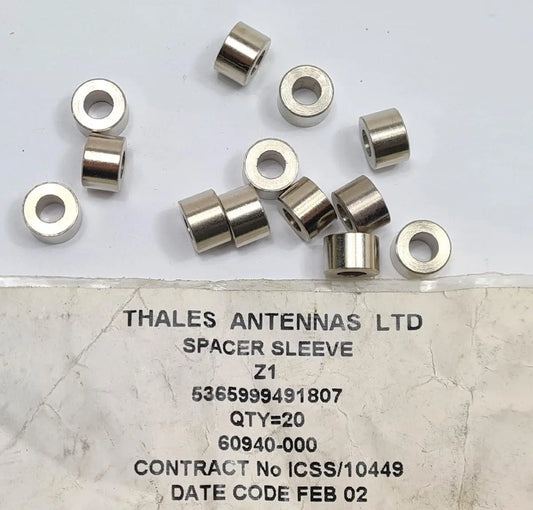 5365-99-949-1807 - Spacer Sleeve - Thales Antennas Ltd - Z1Clan - Clansman Radio Thales Antennas Ltd battlegroup-raydon