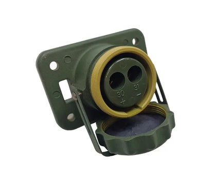 5935-99-160-7045 - 24V Nato Power Take Off Socket - A0025451126 Hella battlegroup-raydon