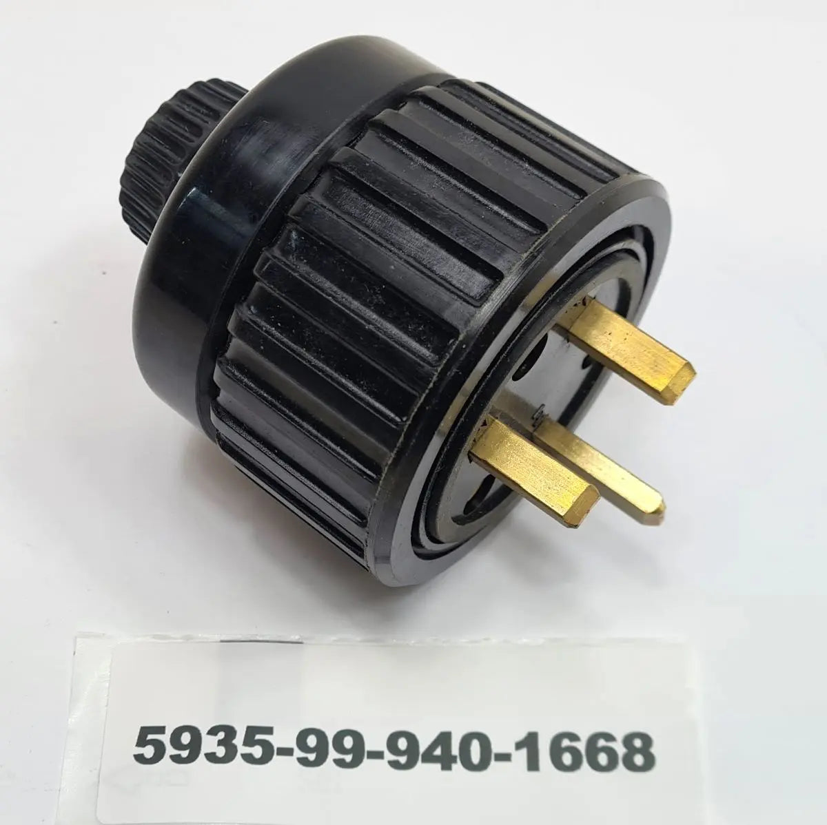 5935-99-940-1668 - Festoon Cable Plug - 3 Pole 13 Amp 240V - Z32 - 9401668 battlegroup-raydon battlegroup-raydon