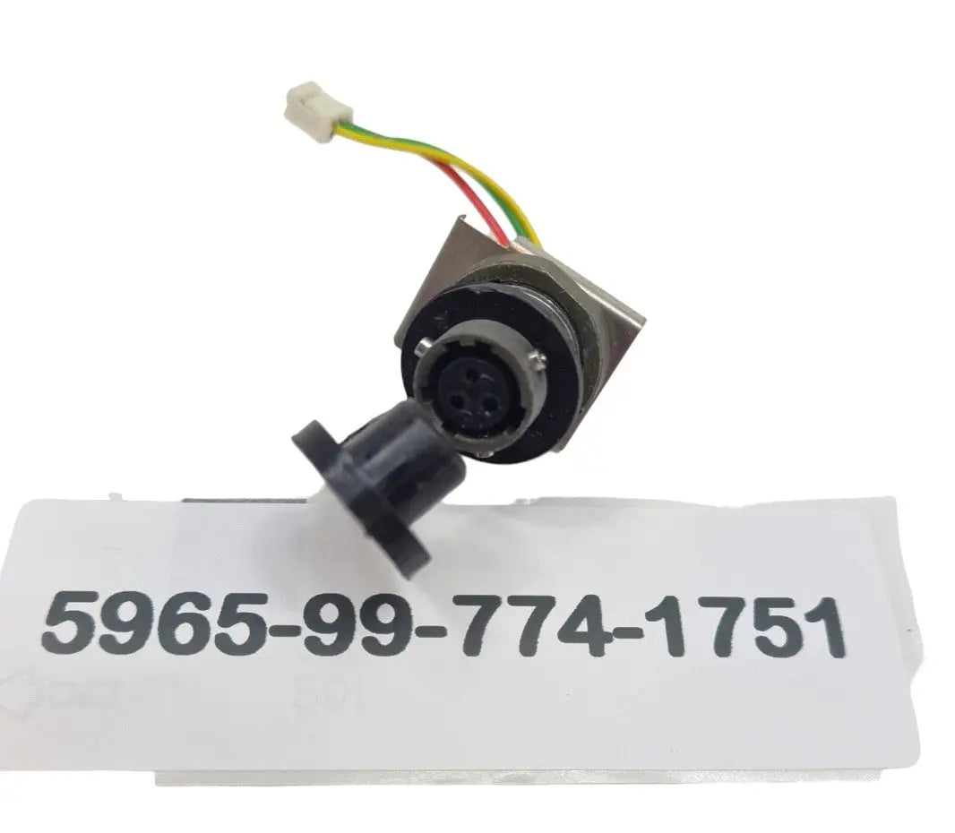 5965-99-774-1751 - Three Pin Socket Assy - Crewmans Headset Z42BOW - 551916 - Bowman battlegroup-raydon battlegroup-raydon