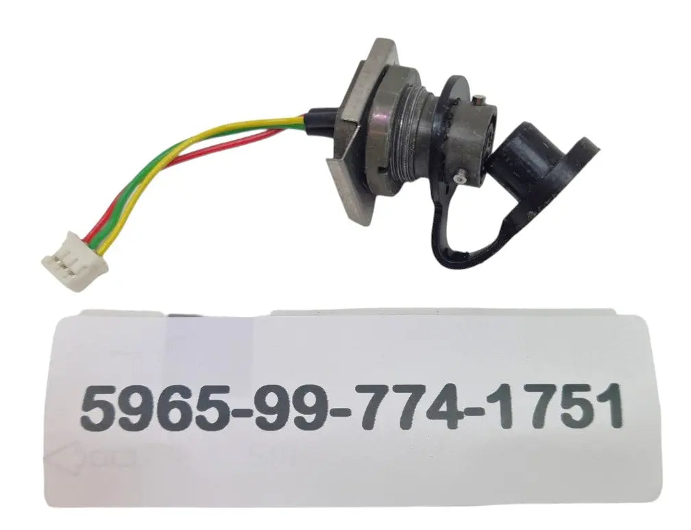 5965-99-774-1751 - Three Pin Socket Assy - Crewmans Headset Z42BOW - 551916 - Bowman battlegroup-raydon battlegroup-raydon