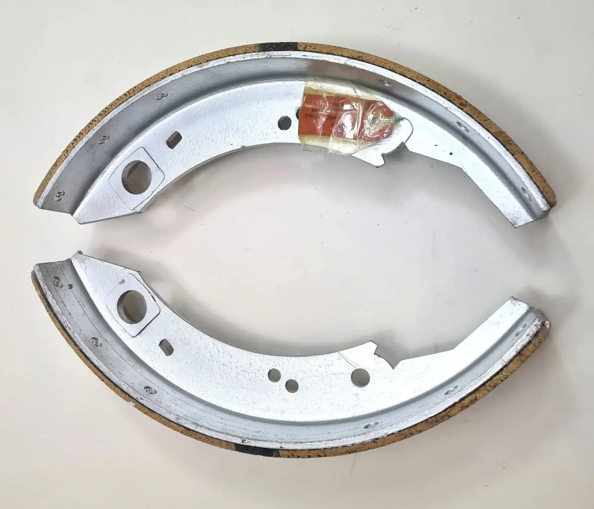 7075856 - Trailing Brake Shoe - Pair - LV7/BD - Bedford RL - Eager Beaver battlegroup-raydon battlegroup-raydon