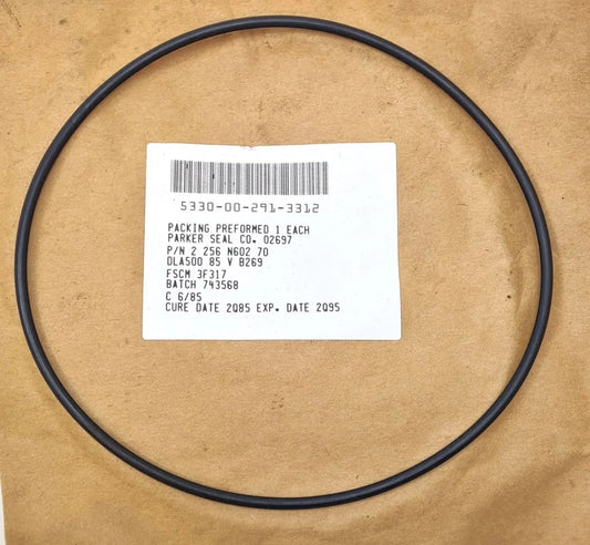 5330-00-291-3312 - O-Ring Seal - 5.734 in ID - 6 in OD - 1/8 in Thick - Acrylonitrile Butadiene Rubber Parker Seal Co battlegroup-raydon