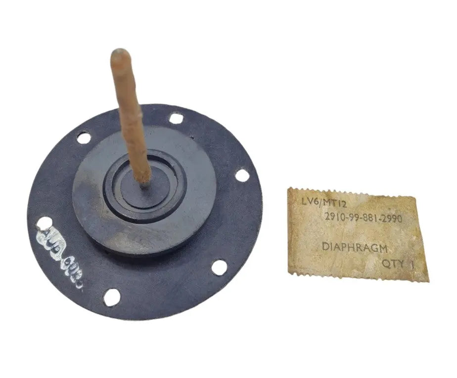 2910-99-881-2990 - Fuel Pump Diaphragm assy - LV6/MT12 - SU/AUB.6025 SU Carb ltd battlegroup-raydon