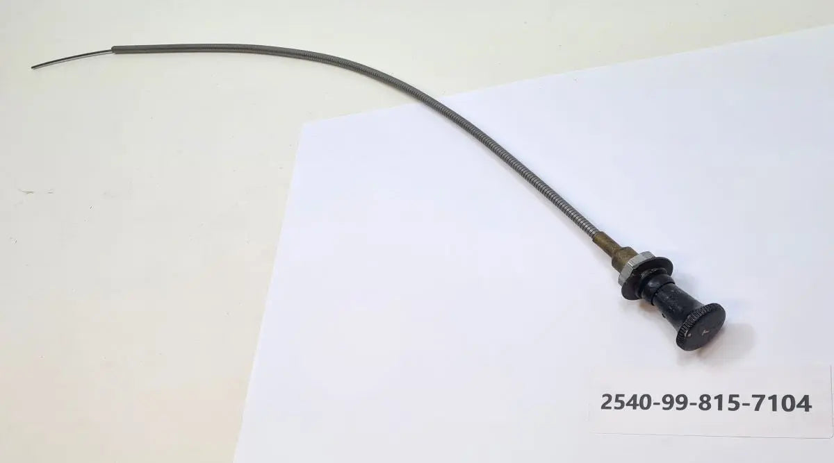 2540-99-815-7104 - Control Cable - Push / Pull - FV55213 - LV9ASC - Daimler Ferret battlegroup-raydon battlegroup-raydon