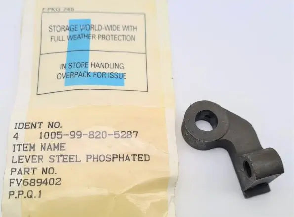 1005-99-820-5287 - Lever - Steel Phosphated - FV689402 - CSP2A6/77 - Peak Engineering Co Ltd Peak Engineering Co Ltd battlegroup-raydon