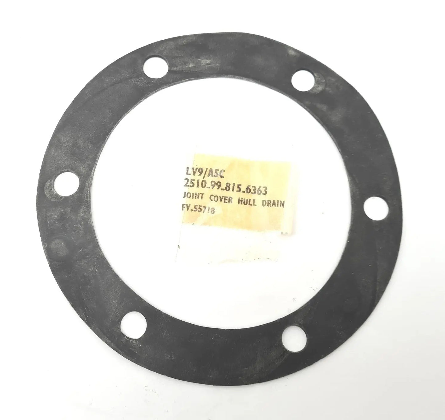 2510-99-815-6363 - Hull Drain Cover Seal - Daimler Ferret - FV55718 - LV9/ASC battlegroup-raydon battlegroup-raydon