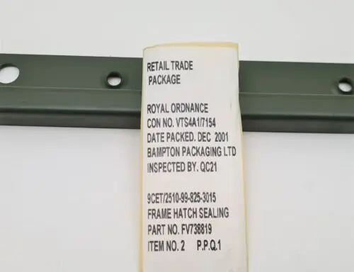 2510-99-825-3015 Frame, Hatch Sealing - FV738819 - 9CET battlegroup-raydon battlegroup-raydon