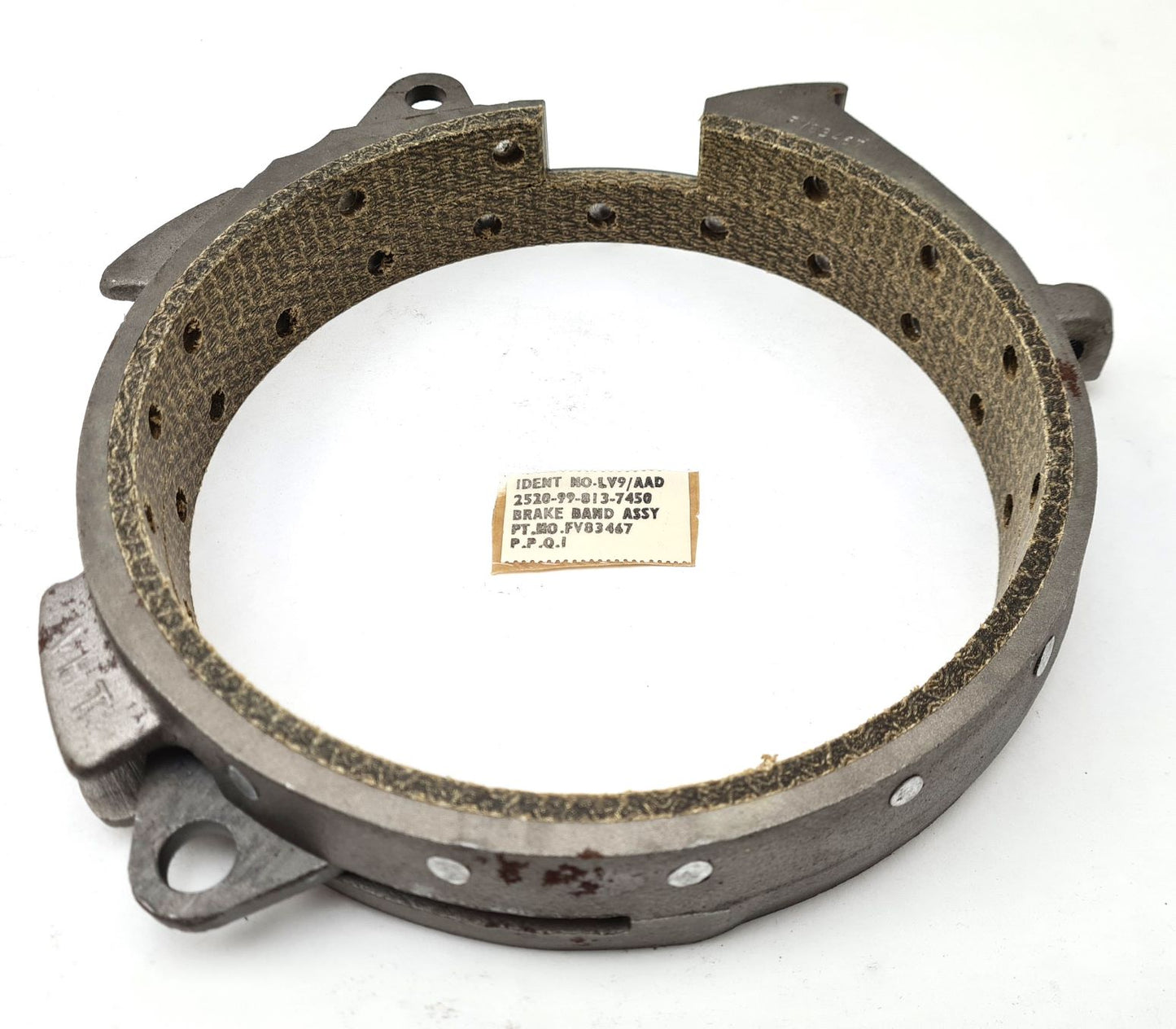 2520-99-813-7450 - Brake Band Assembly - Daimler - FV83467	LV9/ADD	CTS/FV/17057/CB Jaguar Cars Ltd battlegroup-raydon