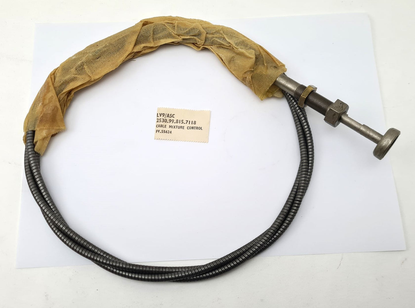 2530-99-815-7118 - Choke Cable - FV55624	LV9/ASC - Daimler Ferret