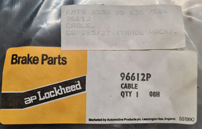 2530-99-836-7586 - Brake Cable - Right Hand - Daimler Ferret - CSP2B5/27 - 96612P - AP Lockheed AP Lockheed battlegroup-raydon