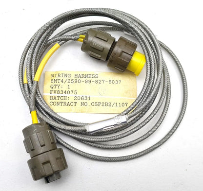 2590-99-827-6037 - Wiring Harness - 1 conductor Metalic Screened - 7 Foot 4 inches long.- 6MT4 - FV834075 battlegroup-raydon battlegroup-raydon