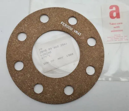 2805-99-865-2541 - Crankshaft Damper lining - B Series engines - FV141896 - RE8436 - Rolls Royce Rolls Royce battlegroup-raydon