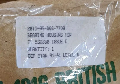 2815-99-866-7709 - Bearing Top Housing - 3LD - FV530358 - FVE32A/1648 Yates Precision Eng battlegroup-raydon