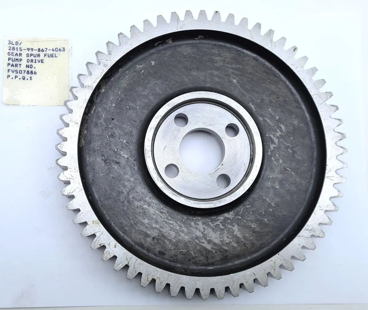 2815-99-867-4063 - Spur Gear - Fuel Pump Drive - FV507063 - LV3/LD O & S Gear & Engineering Ltd battlegroup-raydon