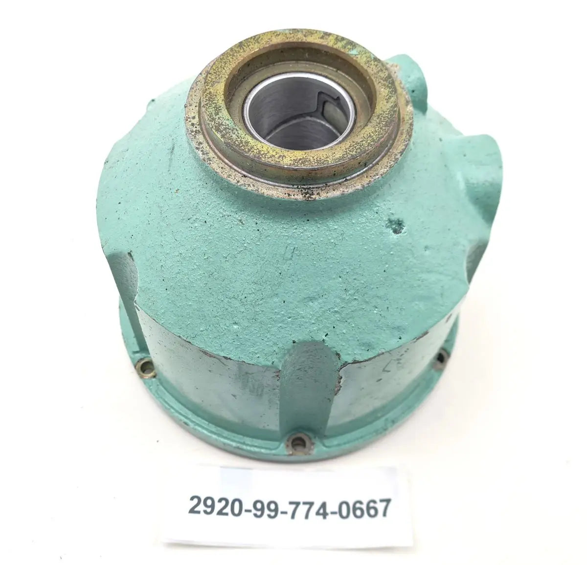 2920-99-774-0667 - End Shield - Electrical Rotating Equipment - Flanged Three Holes - 46MT4 - 6366-47 Prestolite battlegroup-raydon