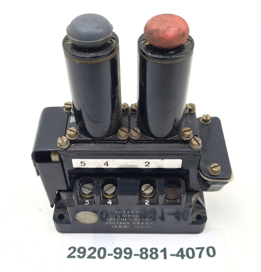 2920-99-881-4070 - Relay Assembly - No1 MK1  - 29V DC - FV546112 - LV6/MT4	D12806