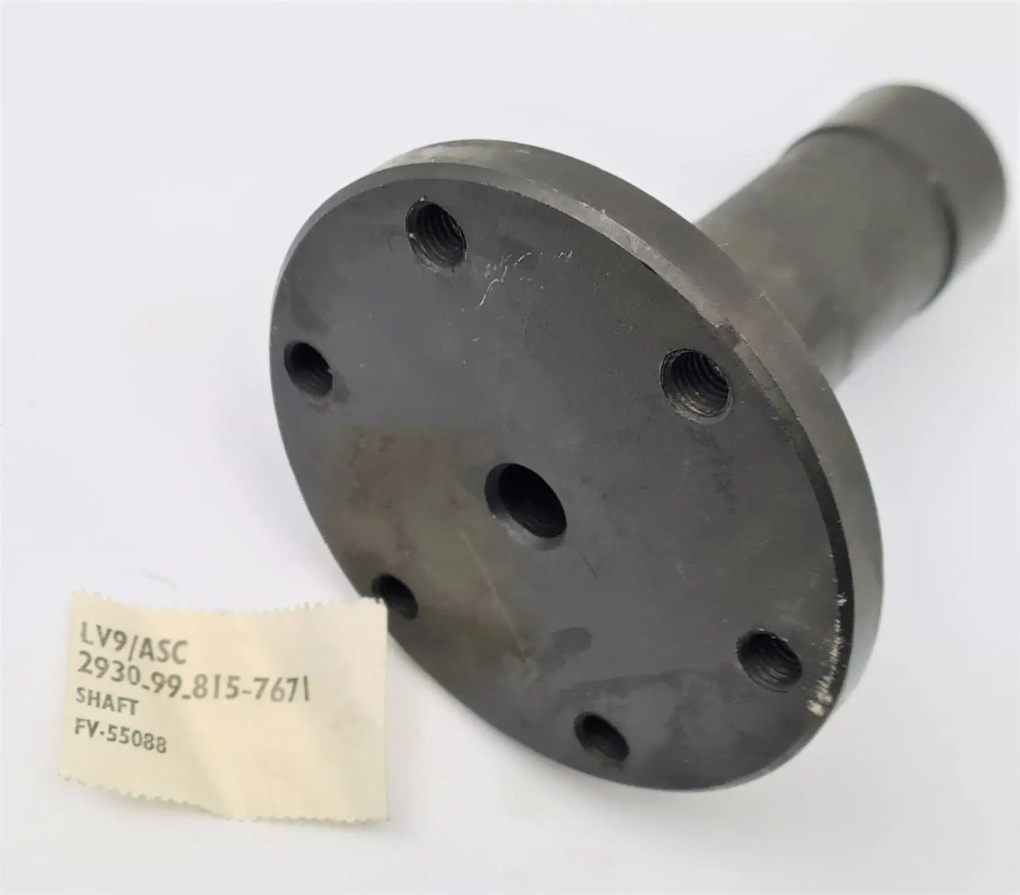 2930-99-815-7671 - Cooling Fan Shaft - FV55088 - LV9/ASC - B Series Engines - Rolls Royce - Alvis Ltd battlegroup-raydon