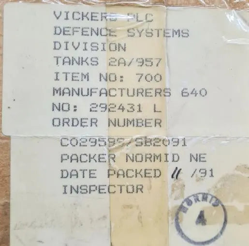 4720-99-257-4176 - Hose Assembly 1/2 inch bore - 9AHY - FV2141039 Vickers PLC battlegroup-raydon