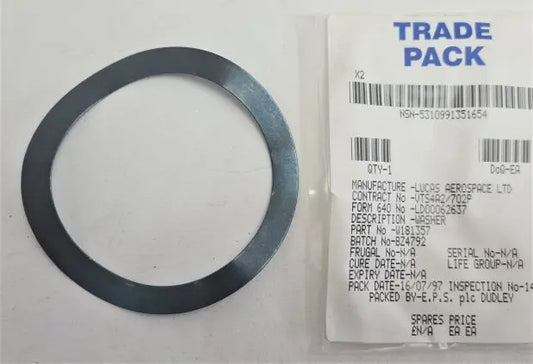 5310-99-135-1654 - Washer Spring Tension Steel - 2-1/2 inch ID - 3.129 inch OD 9/32 inch O/A battlegroup-raydon battlegroup-raydon