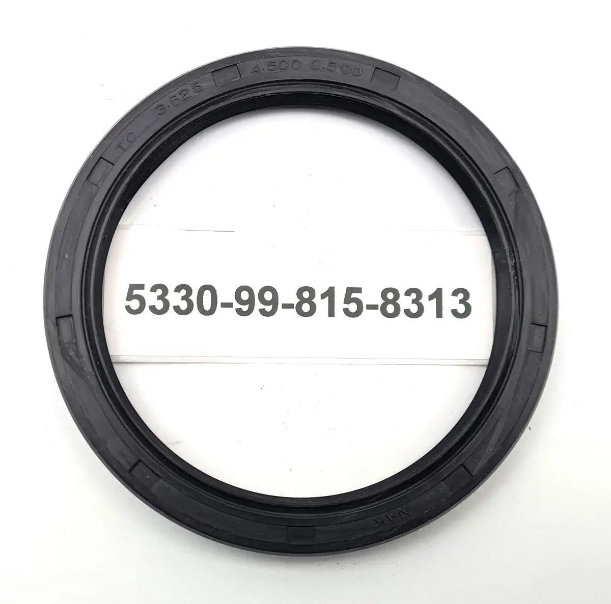 5330-99-815-8313 - Gearbox Seal - Rubber / Steel - 4-5/8 inches OD - 1/2 inch Width - 46MT1 - LV9/CVT battlegroup-raydon battlegroup-raydon