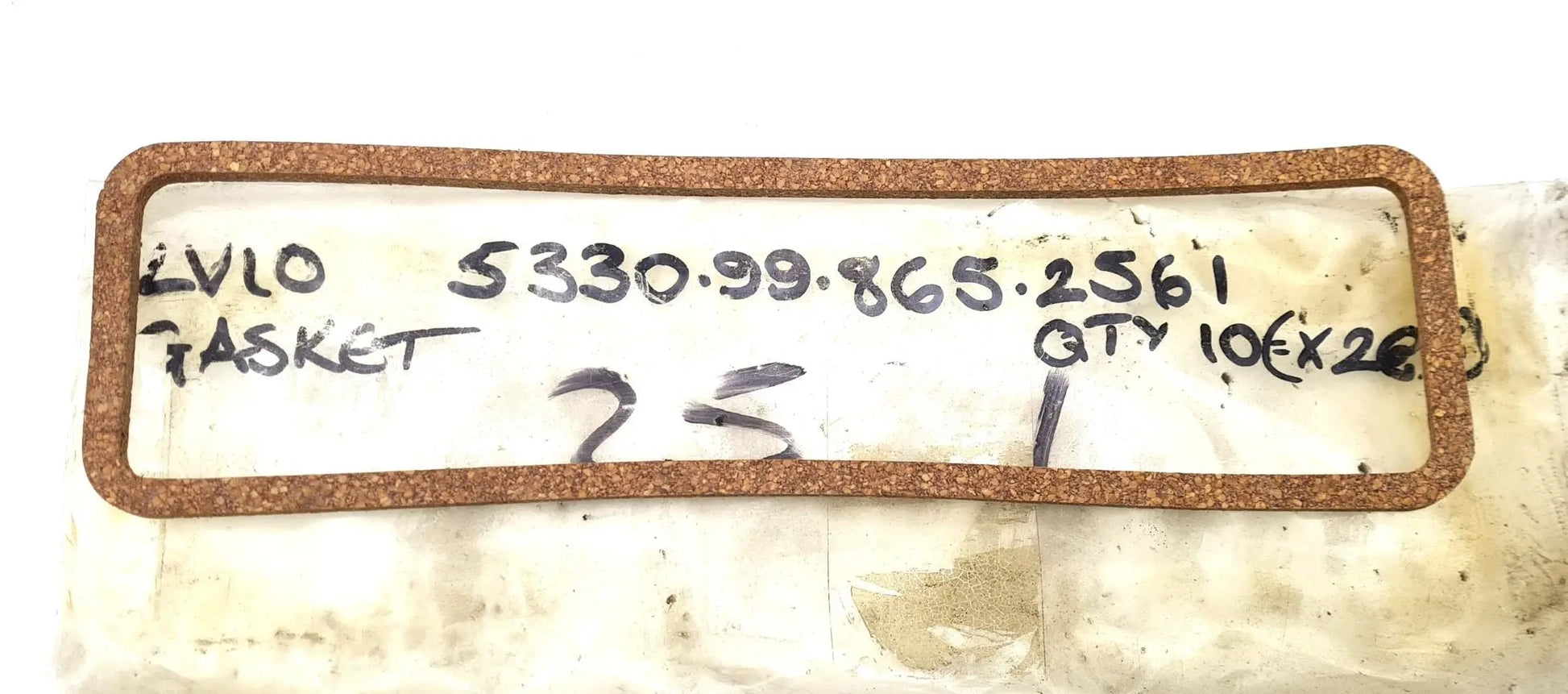 5330-99-865-2561 - Side Cover Gasket - B60 Engines - Rolls Royce LV10 - FV141941 - Humber + Daimler Ferret battlegroup-raydon battlegroup-raydon