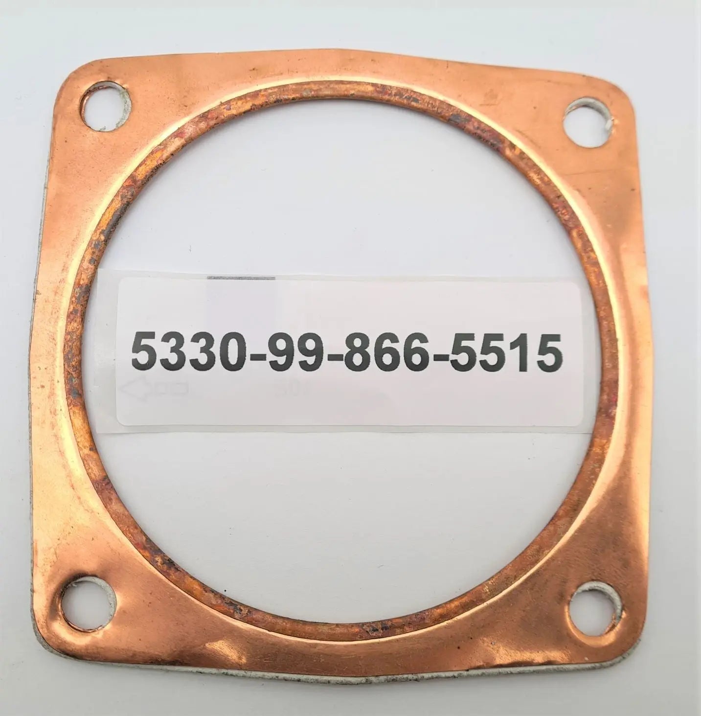 5330-99-866-5515 - Gasket - Copper / Asbestos 4-3/4 inch x 4-3/4 inch - 1/16 inch thick - 9ACR - FV518168 battlegroup-raydon battlegroup-raydon