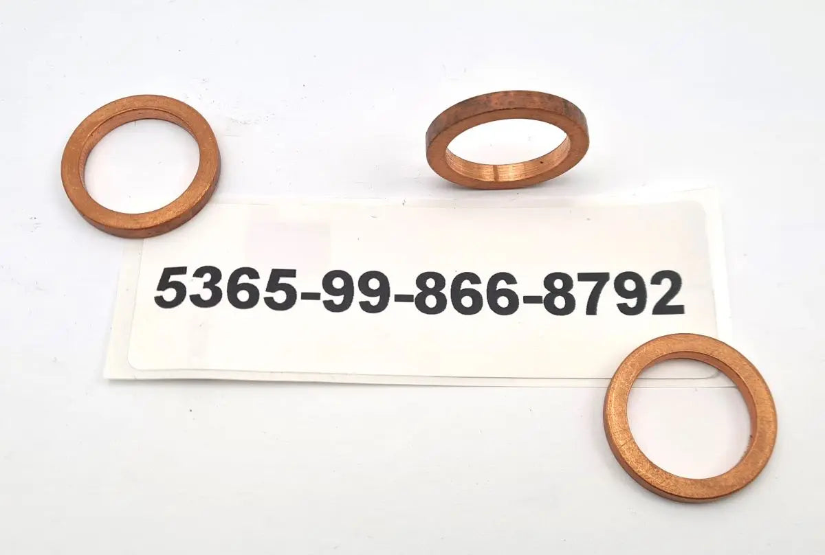 5365-99-866-8792 - Copper Spacer Ring - 3/4 inch hole - 1 inch OD - 1/8 inch thick - FV939266 battlegroup-raydon battlegroup-raydon