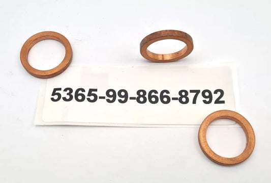 5365-99-866-8792 - Copper Spacer Ring - 3/4 inch hole - 1 inch OD - 1/8 inch thick - FV939266 battlegroup-raydon battlegroup-raydon