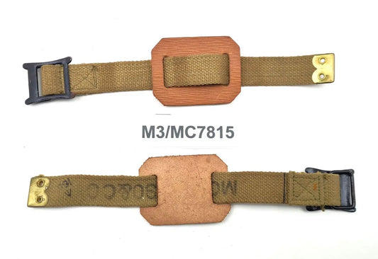 M3/MC7815 - Web Strap 1" x 10" with Buckle + Leather Patch SO & Co battlegroup-raydon